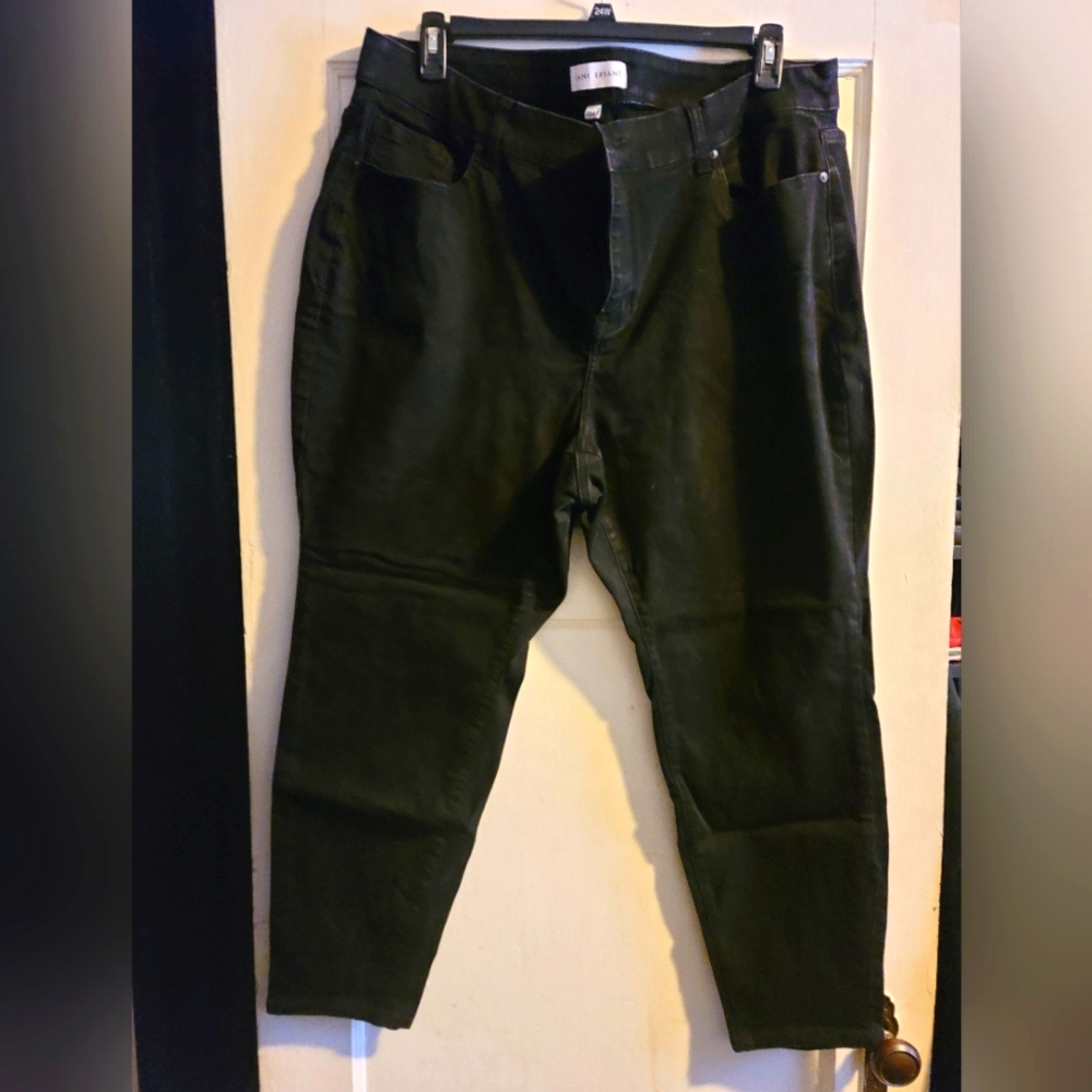 Lane Bryant size 24 Black Skinny jean